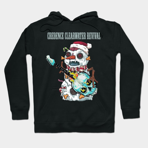 CREDENCE CLEARWATER REVIVAL BAND XMAS Hoodie by a.rialrizal